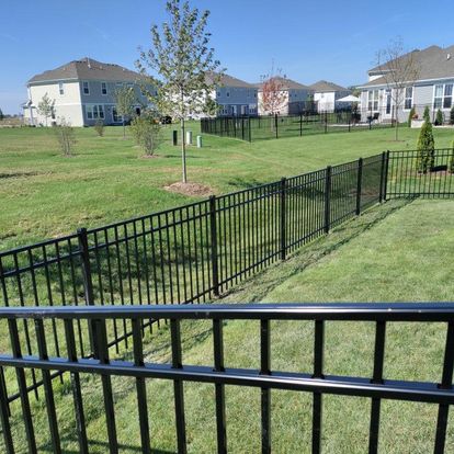 Black Aluminum Fence