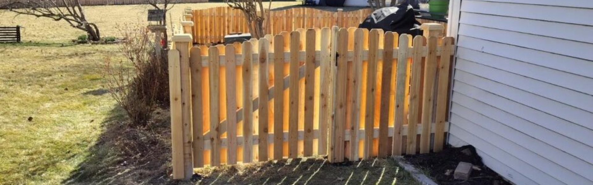 Cedar Fence Gate